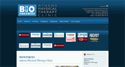 Desktop Screenshot of physiotherapy-athens.gr